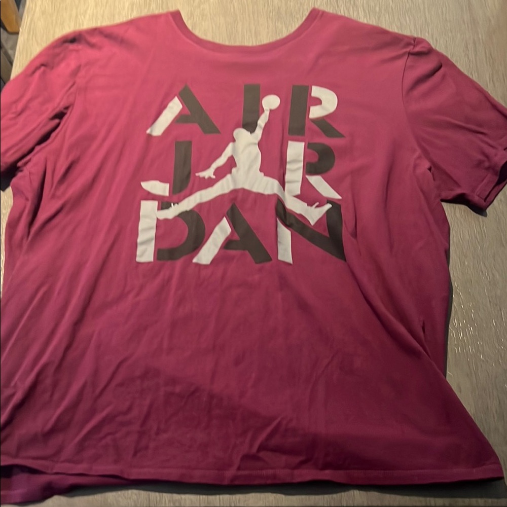 Air Jordan Maroon Graphic T-Shirt